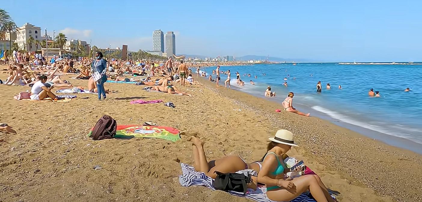playa la Barceloneta