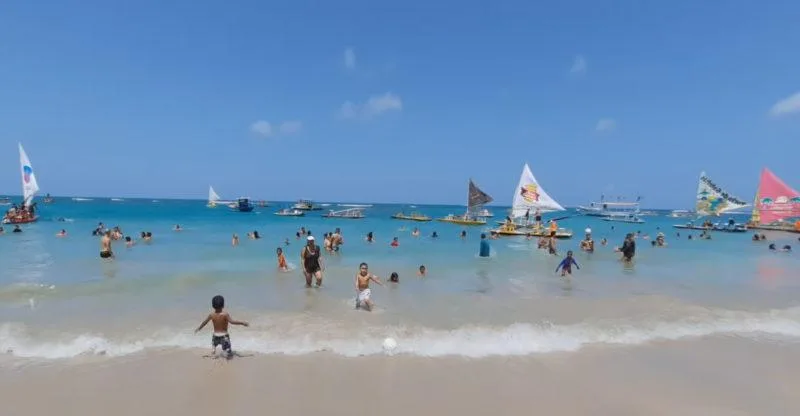 Porto de Galinhas, una de las mejores playas de Brasil