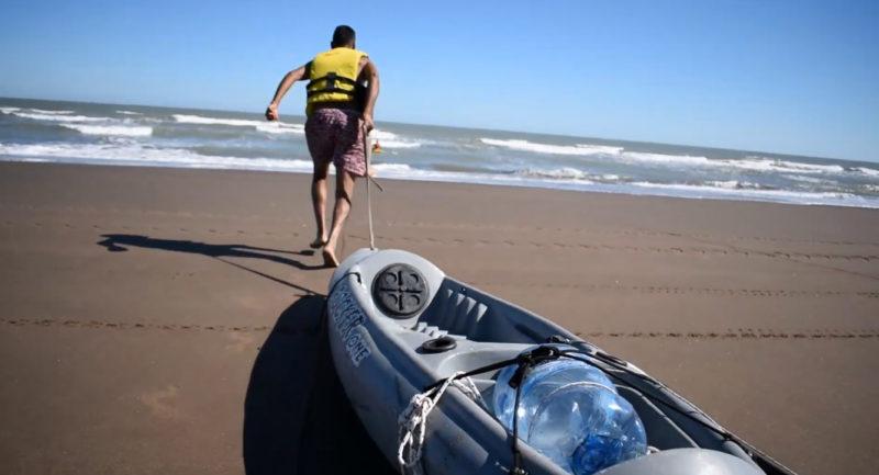playas de Buenos Aires navegar en kayak