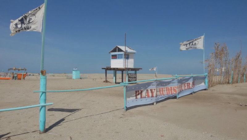 La playa nudista de Villa Gesell en Argentina