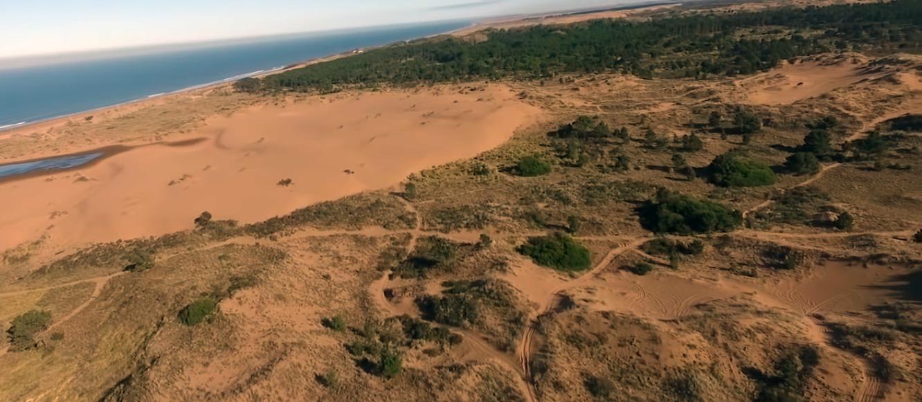 Playas de Monte Hermoso después de Reta