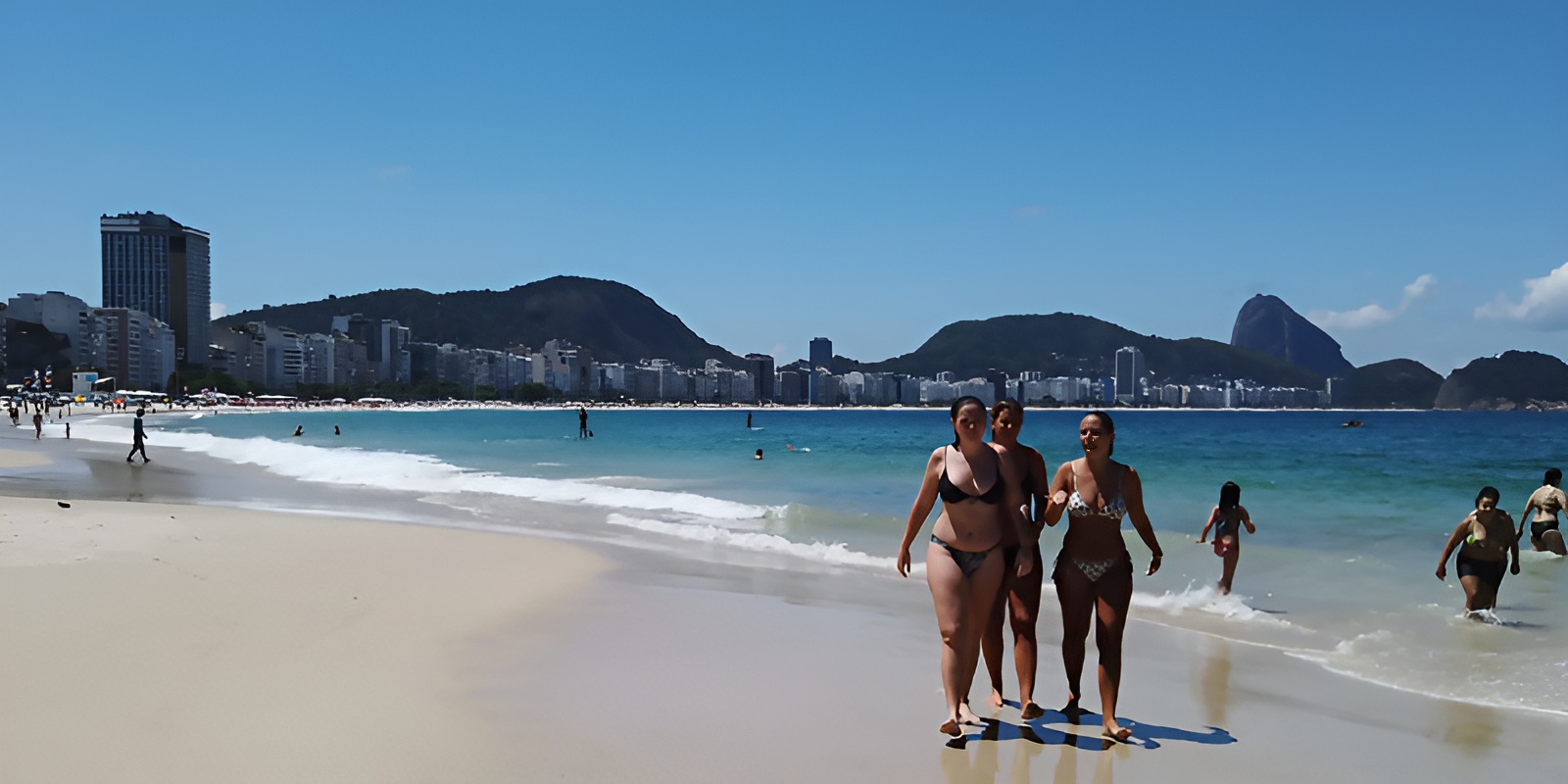 Copacabana. Turismo en Brasil