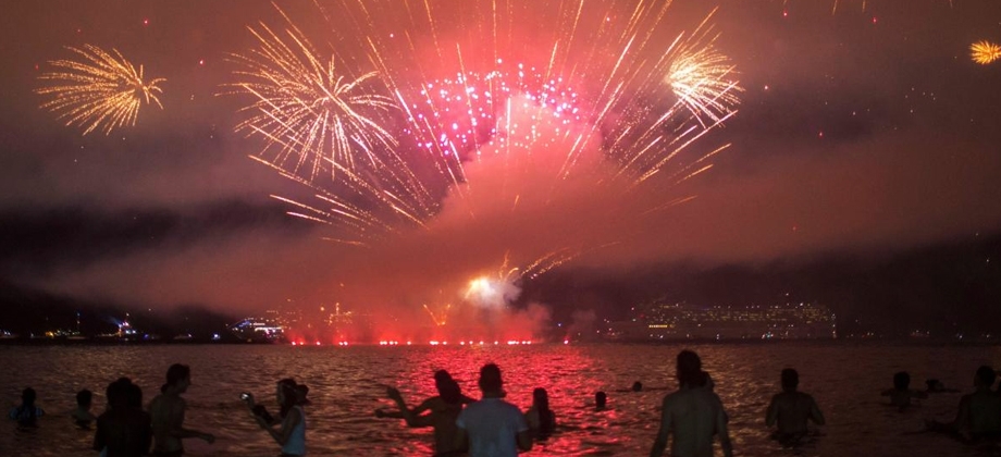 Navidad y fin de año en la playa