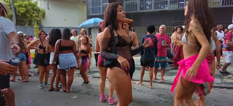 Playas de Brasil, turismo en carnaval