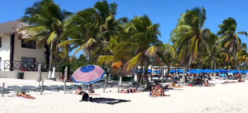 playas en la Riviera Maya